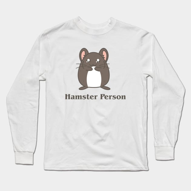 Hamster Person Long Sleeve T-Shirt by amalya